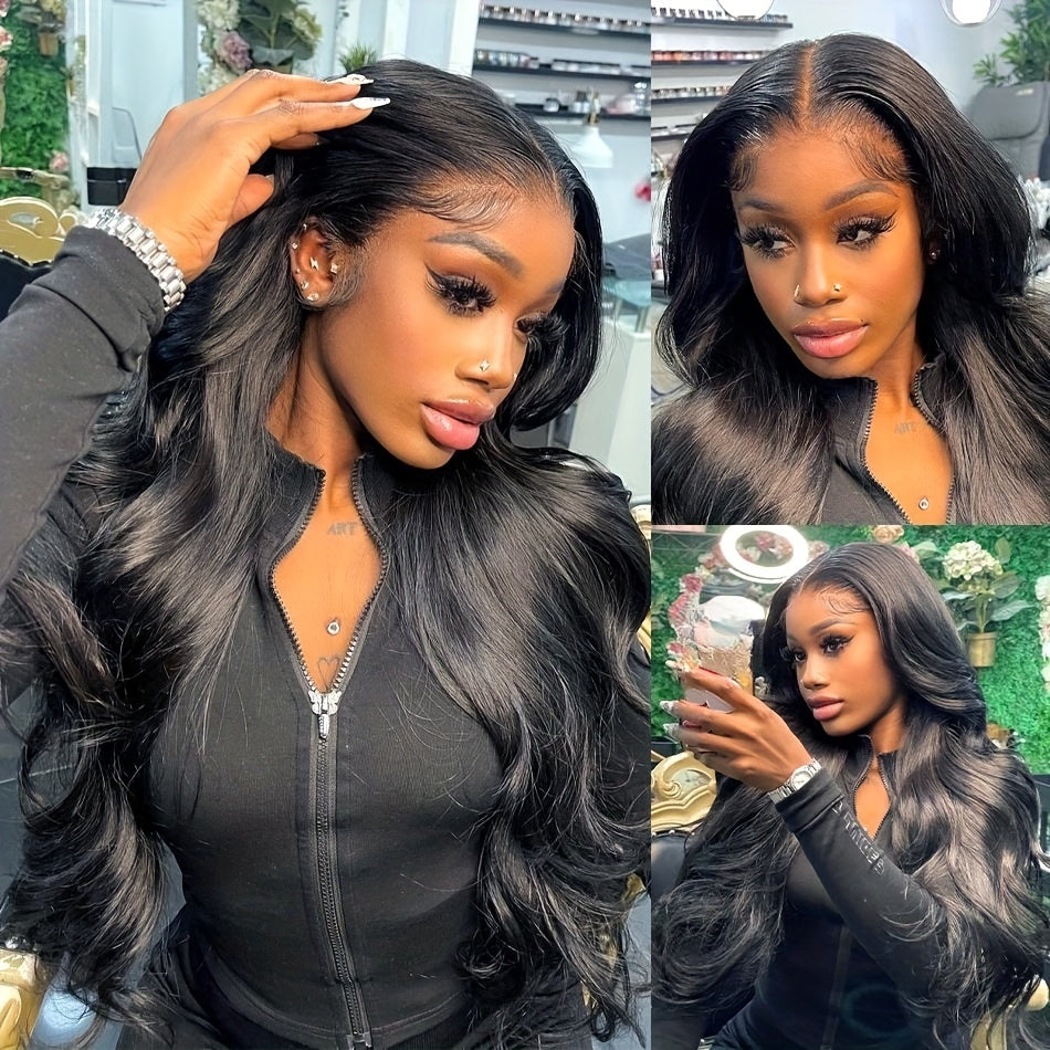 Body Wave 6x6 HD Lace Closure Wigs Glueless Human Hair Deep Part Lace Wig