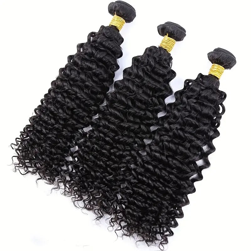 Brazilian Curly Hair 3 Bundles 100% Remy Human Hair Weave