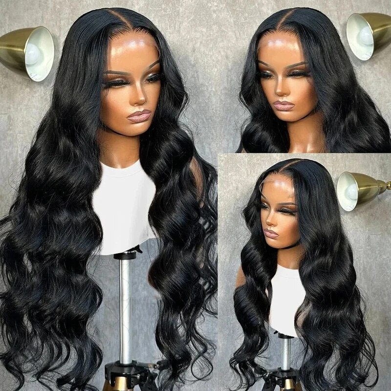 Body Wave Wig 5x5 HD Lace Closure Wigs Small Head Friendly Bleached Knots Deep Part Lace Wig