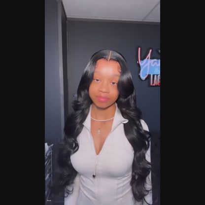 Body Wave Wig 5x5 HD Lace Closure Wigs Small Head Friendly Bleached Knots Deep Part Lace Wig