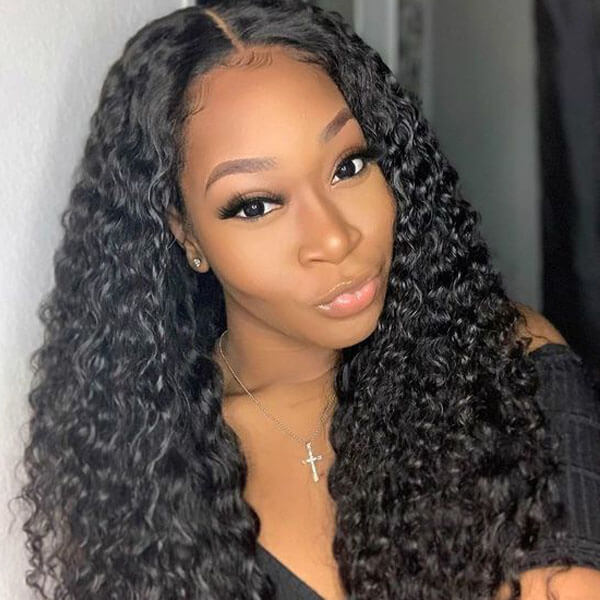 deep wave wig lace front