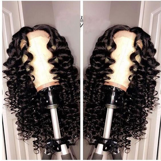 full look lace frontal wig loose wave