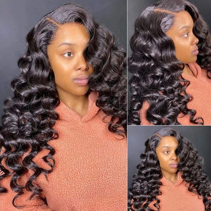Loose Wave Wig 13x4 Lace Front Human Hair Wigs 250% Density
