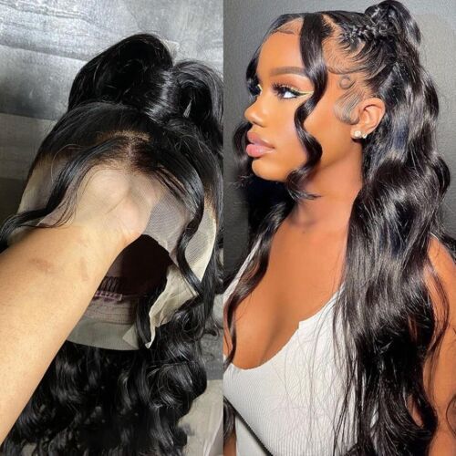 Full Lace Wigs Body Wave HD Transparent Lace 13x4 Lace Front Glueless Human Hair Wigs