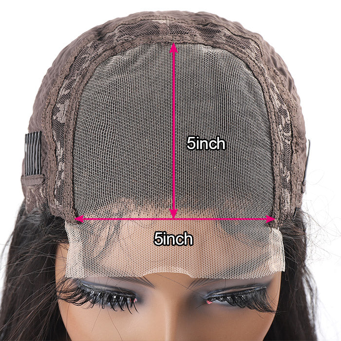 5*5 lace closure wig cap
