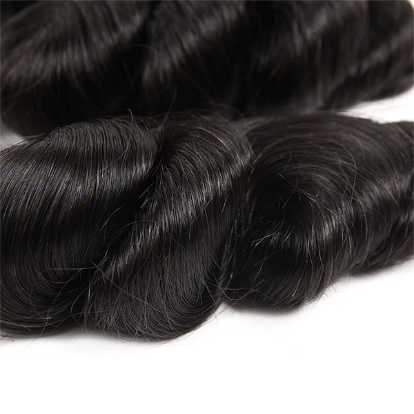 Unprocessed Brazilian Hair Loose Wave Hair 4 Bundles One More Human Hair