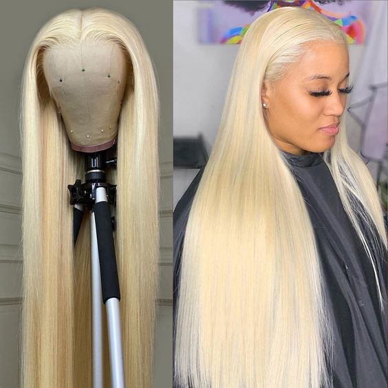 613 Full Lace Wigs Straight Hair Transparent Lace Wig 13x4 Lace Front Glueless Human Hair Wigs