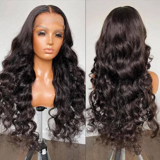 Loose Wave Wig 13x4 Lace Front Human Hair Wigs 250% Density