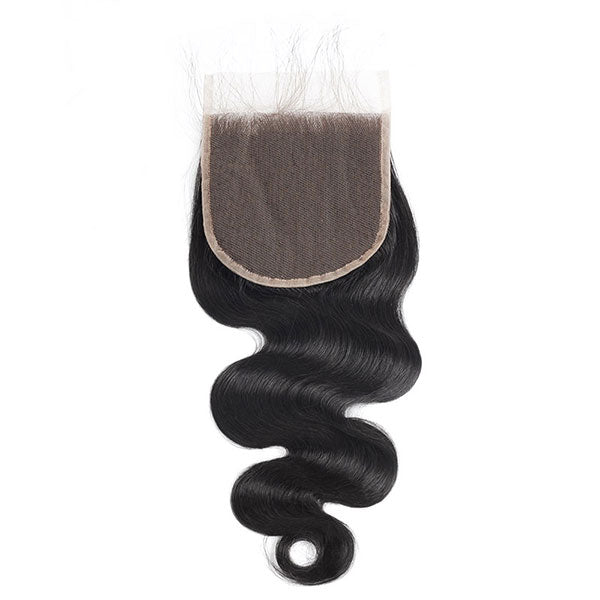 Body wave Bundles With Closure Brazilian Hair Weave Remy Human Hair 4 Bundles With 4x4 Lace Closure
