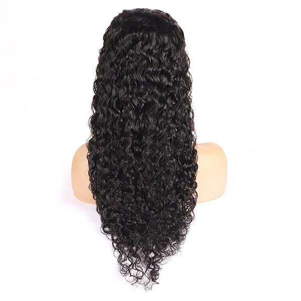 13x4 Lace Front Wig Water Wave Human Hair Wigs 250% Density