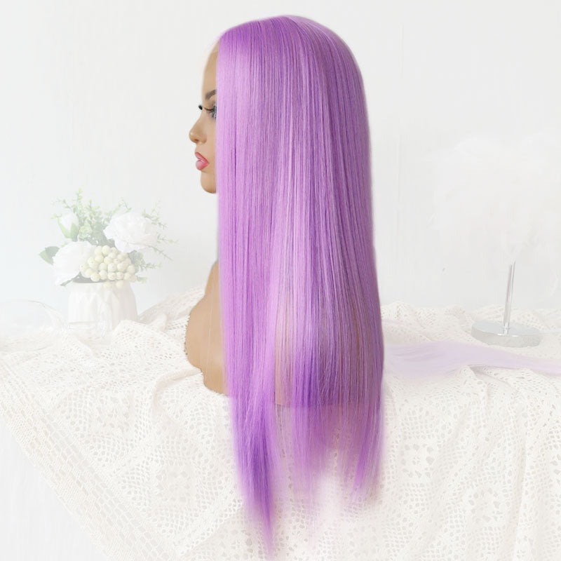13*4 wig purple color