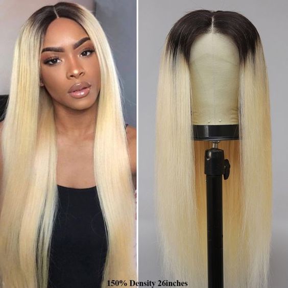 Ombre Blonde Lace Front Wig