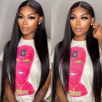Straight Hair V Part Wig Human Hair Wigs Thin U Part Wigs