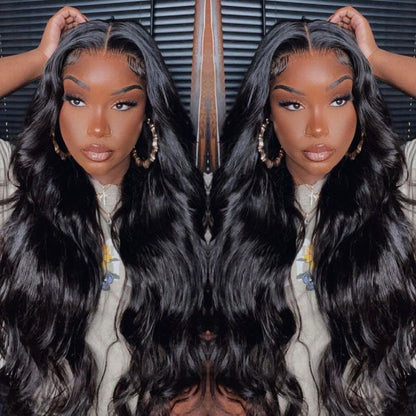 long body wave human hair wig for women