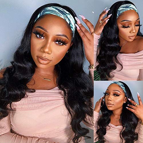Headband Wig Human Hair 