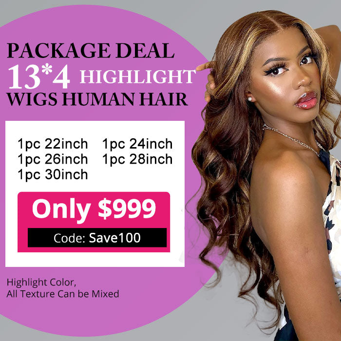 Highlight Wig Package Deal