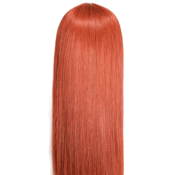 Machine Made Ginger Color Wig