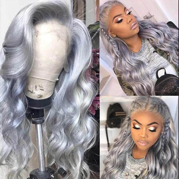 silver hair color for women