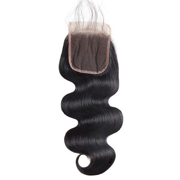 peruvian body wave 3 bundles with 4x4 closure