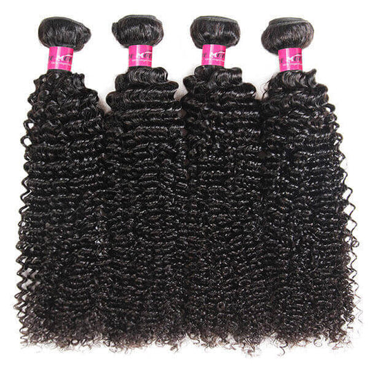Curly Human Hair Weave 4 Bundles