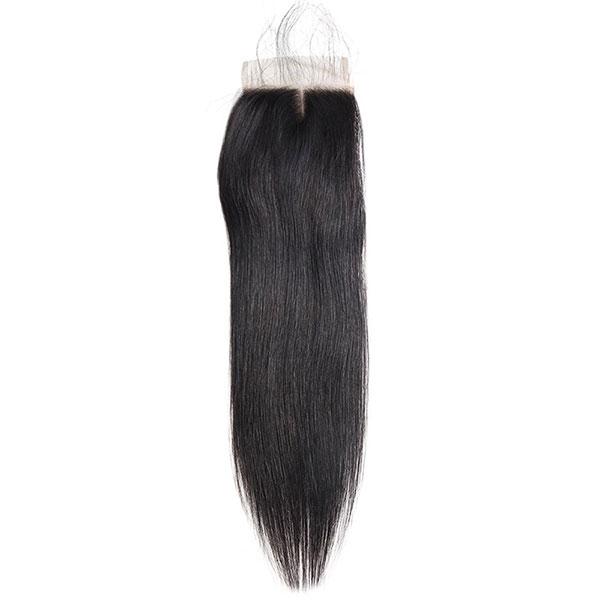 Virgin Brazilian Hair Straight Hair 4*4 Lace Closure 1 Piece - OneMoreHair