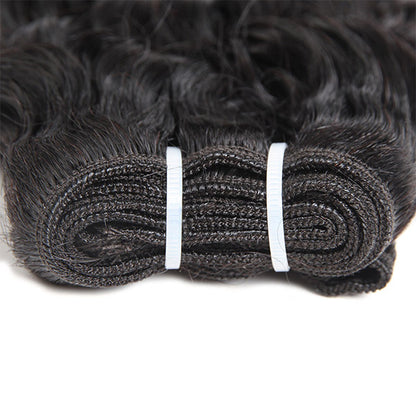 malaysian water wave 3 bundles with 4x4 closure